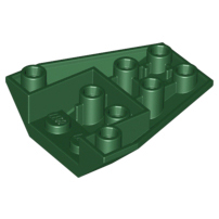 Plaatje in Gallery viewer laden, LEGO® los onderdeel Wig in kleur Donkergroen 13349