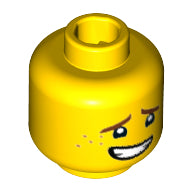LEGO® los onderdeel Hoofd in kleur Geel 3626cpb1872