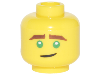 LEGO® los onderdeel Hoofd in kleur Geel 3626cpb1873