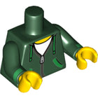 LEGO® los onderdeel Lijf met Motief Donkergroen 973pb2789c01
