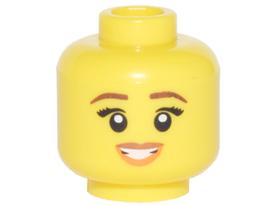 LEGO® los onderdeel Hoofd in kleur Geel 3626cpb1875