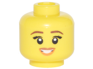 LEGO® los onderdeel Hoofd in kleur Geel 3626cpb1875