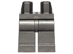 LEGO® los onderdeel Benen in kleur Parel Donkergrijs 970c00