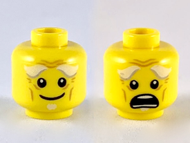 LEGO® los onderdeel Hoofd in kleur Geel 3626cpb1919