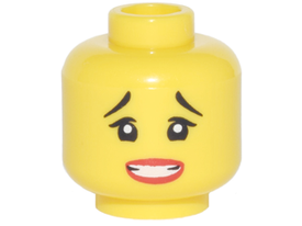 LEGO® los onderdeel Hoofd in kleur Geel 3626cpb1877
