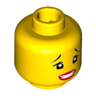Plaatje in Gallery viewer laden, LEGO® los onderdeel Hoofd in kleur Geel 3626cpb1877