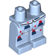 LEGO® Benen met Motief Helder Lichtblauw 970c00pb0704