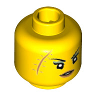 LEGO® los onderdeel Hoofd in kleur Geel 3626cpb1880