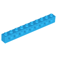 Plaatje in Gallery viewer laden, LEGO® los onderdeel Technische Steen Donker Azuurblauw 2730