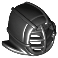 LEGO® los onderdeel Hoofddeksels in kleur Zwart 98130