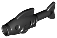 Plaatje in Gallery viewer laden, LEGO® los onderdeel Waterdier in kleur Zwart 64648
