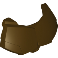 Plaatje in Gallery viewer laden, LEGO® los onderdeel Groot figuur in kleur Donker Bruin 98603