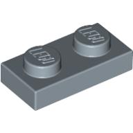 Plaatje in Gallery viewer laden, LEGO® los onderdeel Plaat Algemeen in kleur Zandblauw 3023