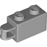Plaatje in Gallery viewer laden, LEGO® Steen Aangepast Licht Blauwachtig Grijs 34816