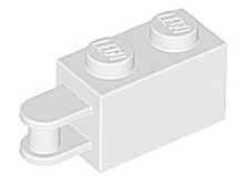 Plaatje in Gallery viewer laden, LEGO® los onderdeel Steen Aangepast in kleur Wit 26597