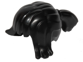 LEGO® los onderdeel Haar in kleur Zwart 32967