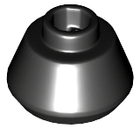 LEGO® los onderdeel Kegel in kleur Zwart 33492