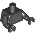 LEGO® los onderdeel Lijf met Motief Zwart 98127pb03c01