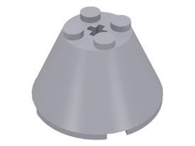 LEGO® los onderdeel Kegel Licht Blauwachtig Grijs 3943b