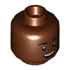 LEGO® los onderdeel Hoofd Roodachtig Bruin 3626cpb1909