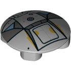 LEGO® 2654pb010 in kleur Licht Blauwachtig Grijs