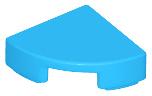 Plaatje in Gallery viewer laden, LEGO® los onderdeel Tegel Rond Donker Azuurblauw 25269