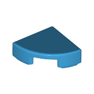 Plaatje in Gallery viewer laden, LEGO® los onderdeel Tegel Rond Donker Azuurblauw 25269
