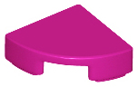 LEGO® los onderdeel Tegel Rond in kleur Magenta 25269