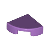 Plaatje in Gallery viewer laden, LEGO® los onderdeel Tegel Rond Medium Lavendel 25269