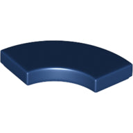 Plaatje in Gallery viewer laden, LEGO® los onderdeel Tegel Rond in kleur Donkerblauw 27925