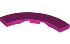 LEGO® los onderdeel Tegel Rond in kleur Magenta 27507