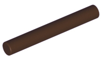 LEGO® los onderdeel Staaf in kleur Donker Bruin 87994