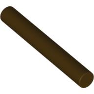 Plaatje in Gallery viewer laden, LEGO® los onderdeel Staaf in kleur Donker Bruin 87994