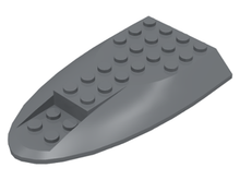 Plaatje in Gallery viewer laden, LEGO® los onderdeel Vliegtuig Donker Blauwachtig Grijs 87615
