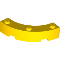 LEGO® los onderdeel Steen Rond in kleur Geel 48092
