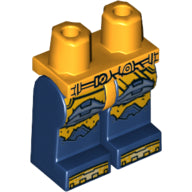 Plaatje in Gallery viewer laden, LEGO® Benen met Motief Helder Licht Oranje 970c63pb12