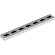 Plaatje in Gallery viewer laden, LEGO® los onderdeel Tegel met Motief in kleur Wit 4162pb174