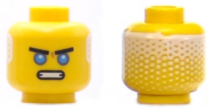 LEGO® los onderdeel Hoofd in kleur Geel 3626cpb1907