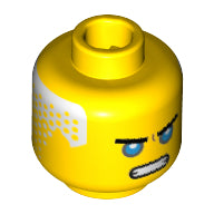 Plaatje in Gallery viewer laden, LEGO® los onderdeel Hoofd in kleur Geel 3626cpb1907