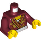 LEGO® los onderdeel Lijf met Motief Donkerrood 973pb2823c01