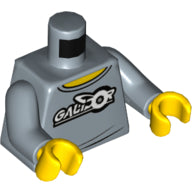 LEGO® los onderdeel Lijf met Motief Zandblauw 973pb2820c01