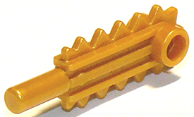 LEGO® los onderdeel Accessoire in kleur Parel Goud 6117