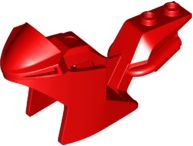 LEGO® los onderdeel Fiets & Motor in kleur Rood 18895