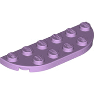 LEGO® los onderdeel Plaat Rond in kleur Lavendel 18980