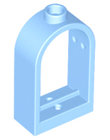 LEGO® los onderdeel Raamkozijn Helder Lichtblauw 30044