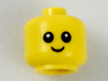 Plaatje in Gallery viewer laden, LEGO® los onderdeel Hoofd in kleur Geel 33464pb01