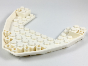 LEGO® los onderdeel Boot in kleur Wit 47404