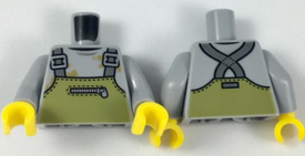 LEGO® Lijf met Motief Licht Blauwachtig Grijs 973pb2835c01