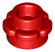 Plaatje in Gallery viewer laden, LEGO® los onderdeel Plaat Rond in kleur Rood 24866