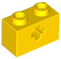 LEGO® los onderdeel Technische Steen in kleur Geel 32064